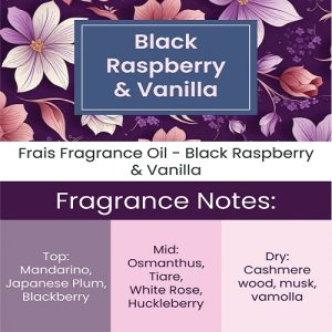 Frais Fragrance Oil – Black Raspberry & Vanilla