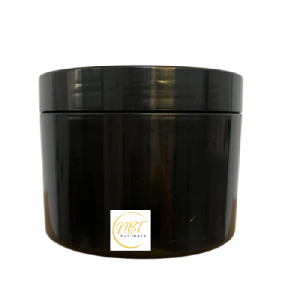 Cosmo Jar Complete with Lid - 250g - Black - 85mm Neck